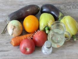 Салат десятка из баклажанов на зиму – пошаговый рецепт